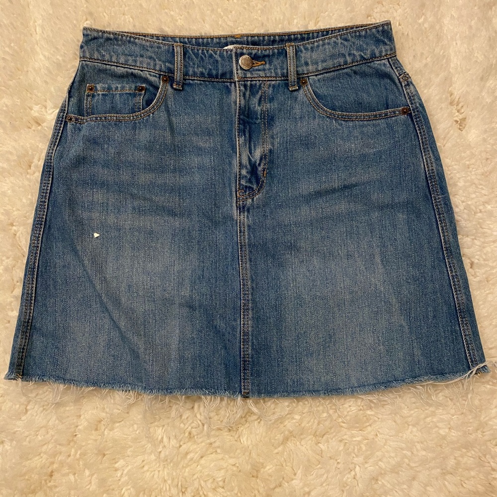 Denim skirt
